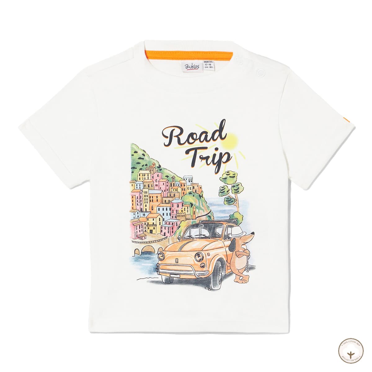 

Футболка BluKids Bio Cotton Road Trip, р.  5995879 ТМ: BluKids, Белый, 5995879
