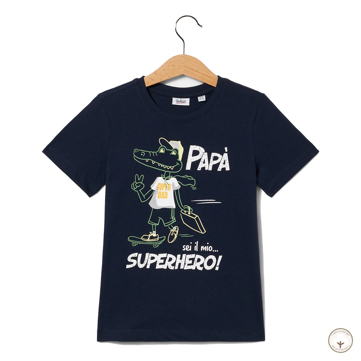 

Футболка BluKids Bio Cotton Papa Superhero Maritime Blue, р.  6000895 ТМ: BluKids, Синий, 6000895
