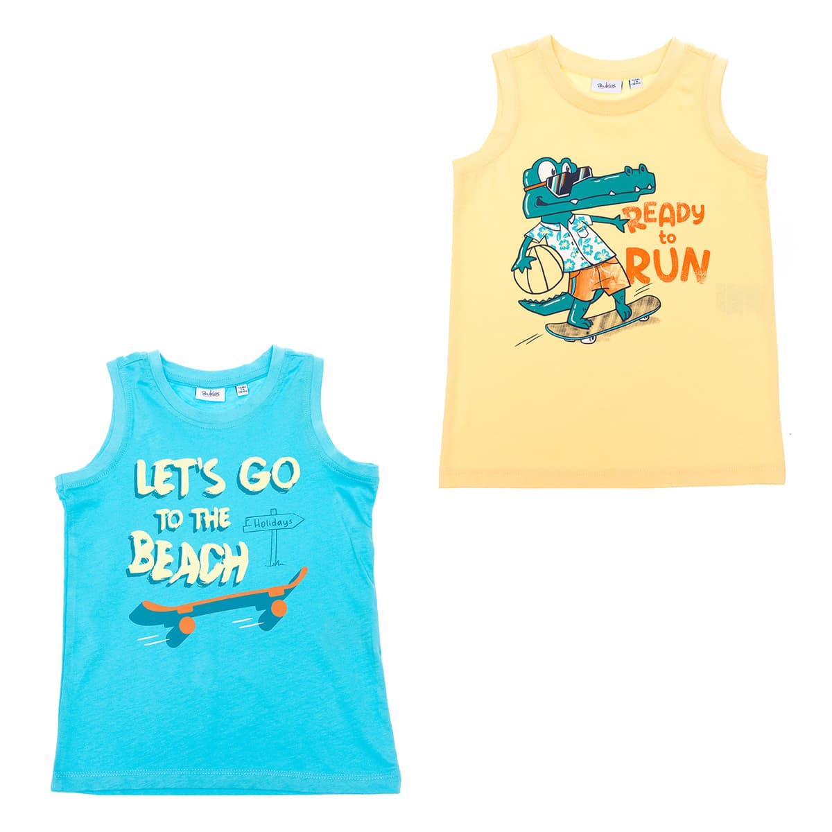 

Набор майок BluKids Ready to Run 2 шт, р.  6010991 ТМ: BluKids, Синий с желтым, 6010991