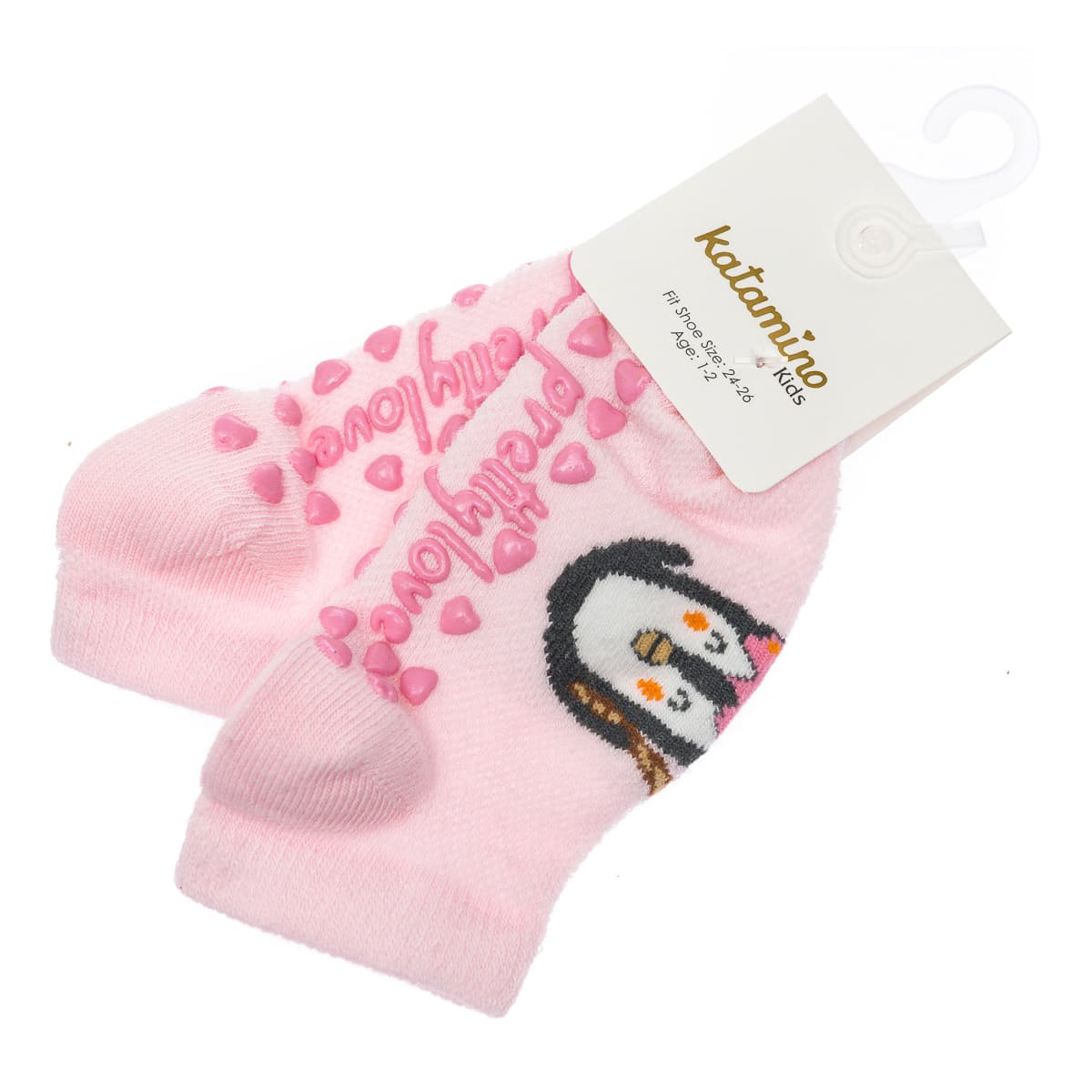 

Носки Katamino Penguin Rose, р. -30 k20283 ТМ: Katamino, Розовый, k20283