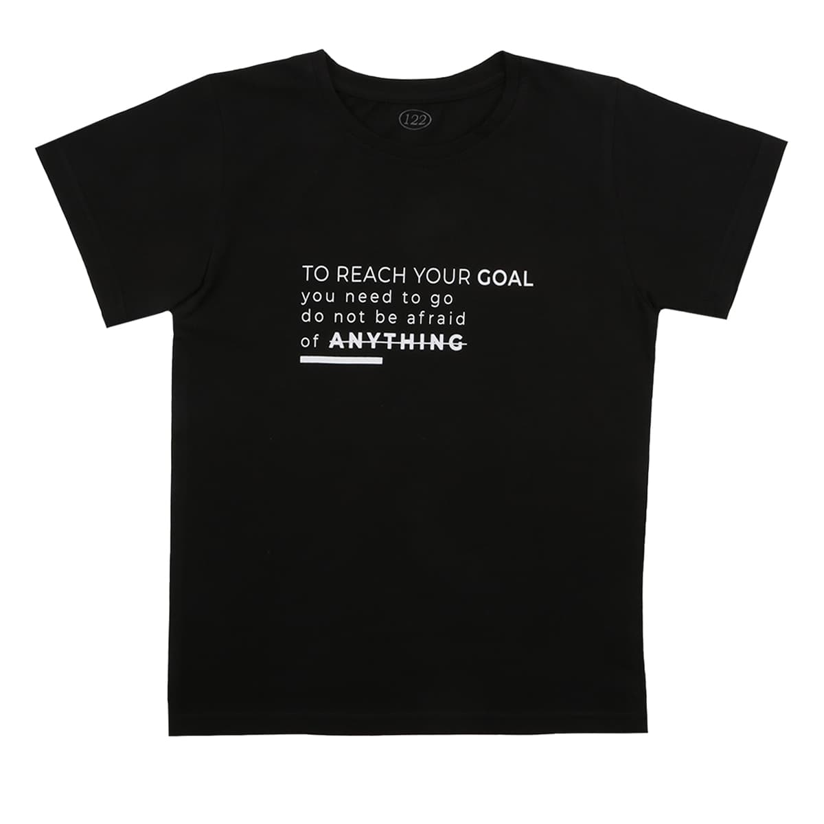 

Футболка Фламинго To Reach Your Goal, р.  864-417 ТМ: ФЛАМИНГО, Черный, 864-417