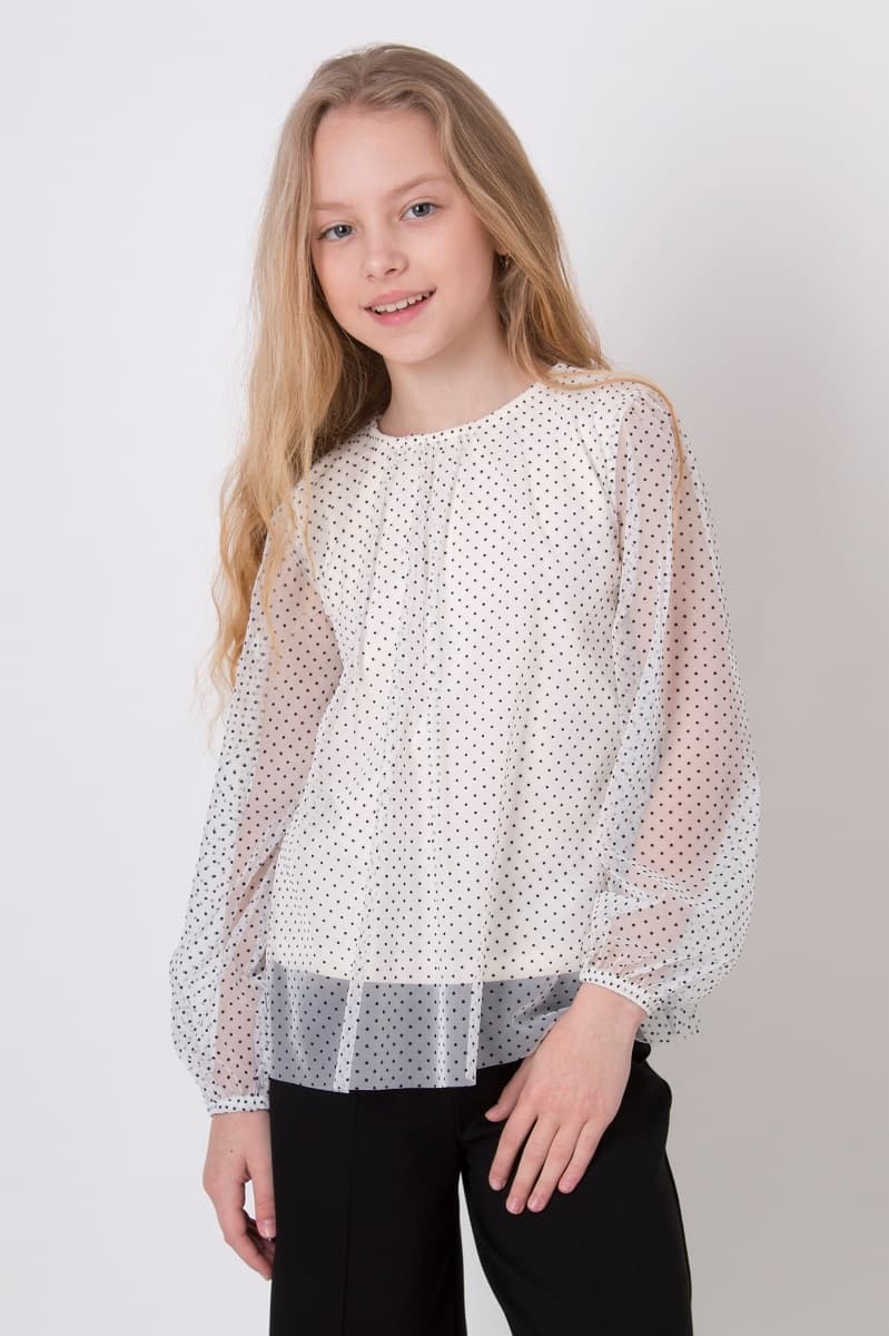 

Блузка Mevis Esatezza milk, р.  4650 ТМ: Mevis, Молочный, 4650