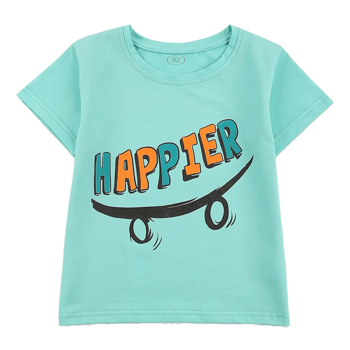

Футболка Flamingo Happier, р.  864-416 ТМ: ФЛАМИНГО, Голубой, 864-416