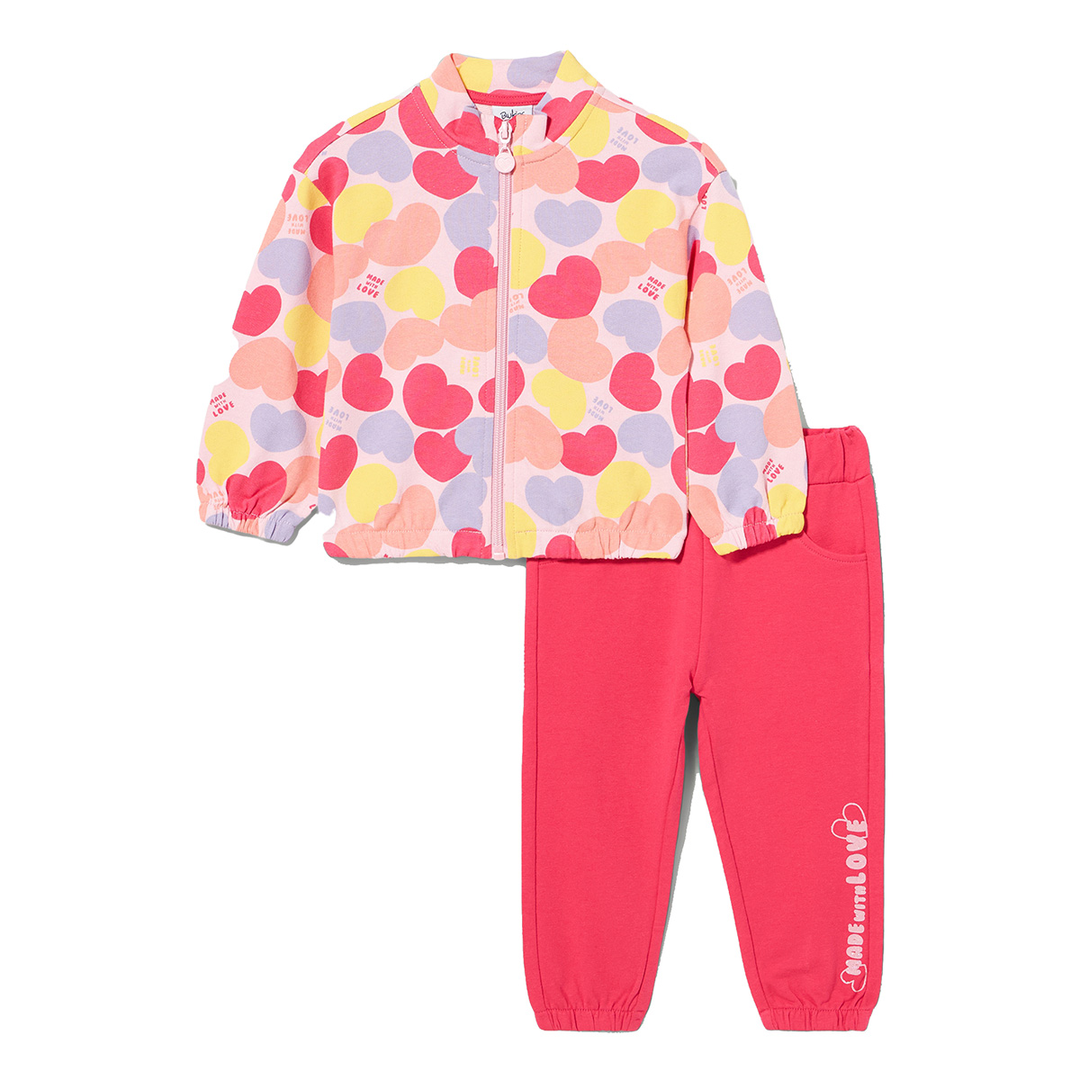 

Комплект BluKids Кофта Брюки Love Made, р.  6036818 ТМ: BluKids, Розовый, 6036818