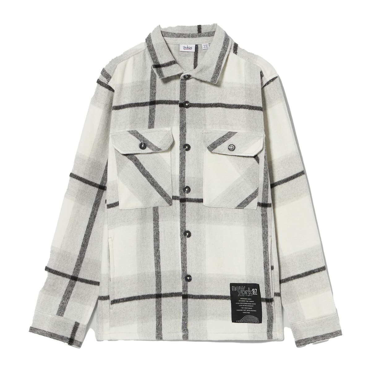 

Рубашка утепленная BluKids New Yourk grey, р.  6056643 ТМ: BluKids, Серый, 6056643
