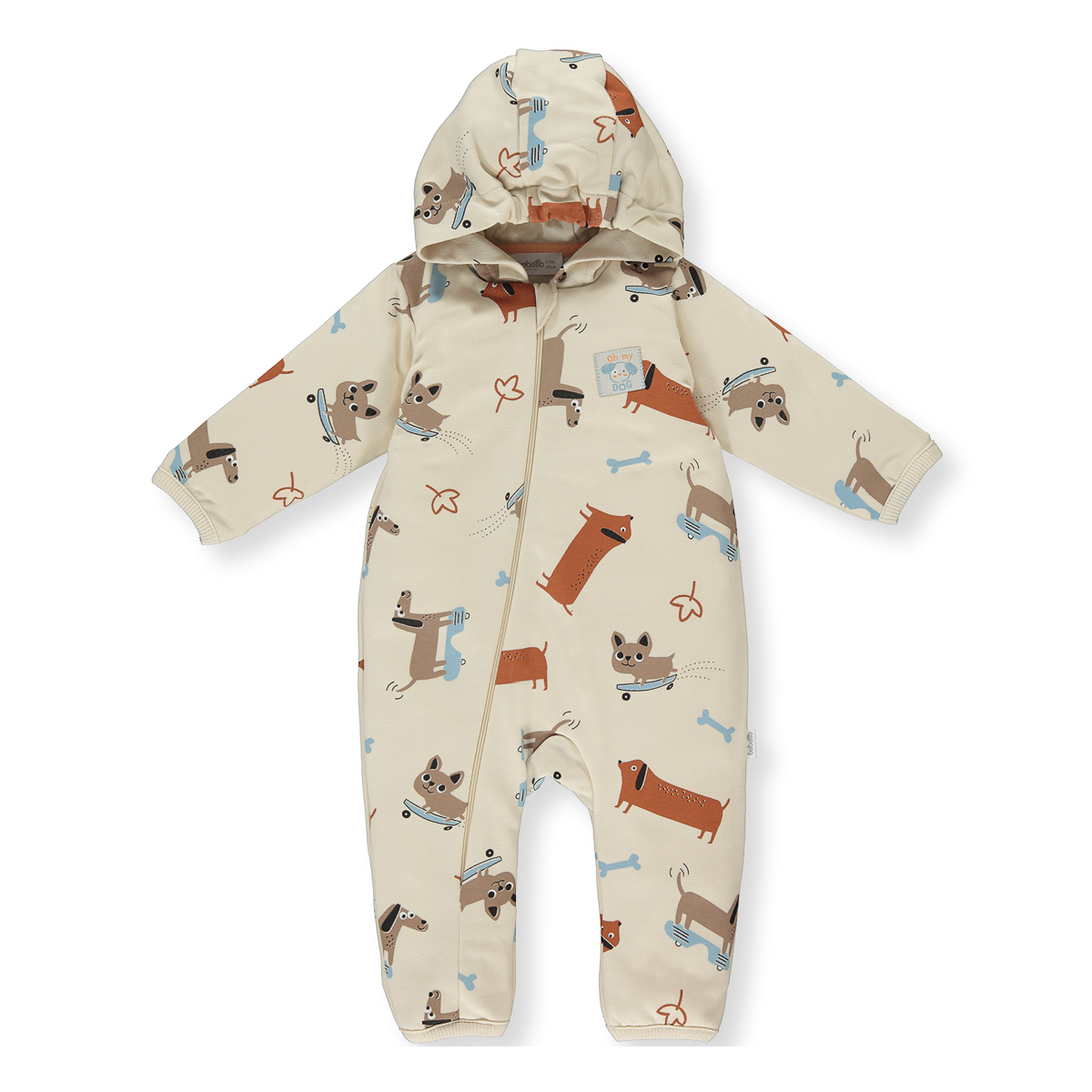 

Комбинезон Bebetto Friendly animal Beige, р.  K4012 ТМ: Bebetto, Бежевый, K4012