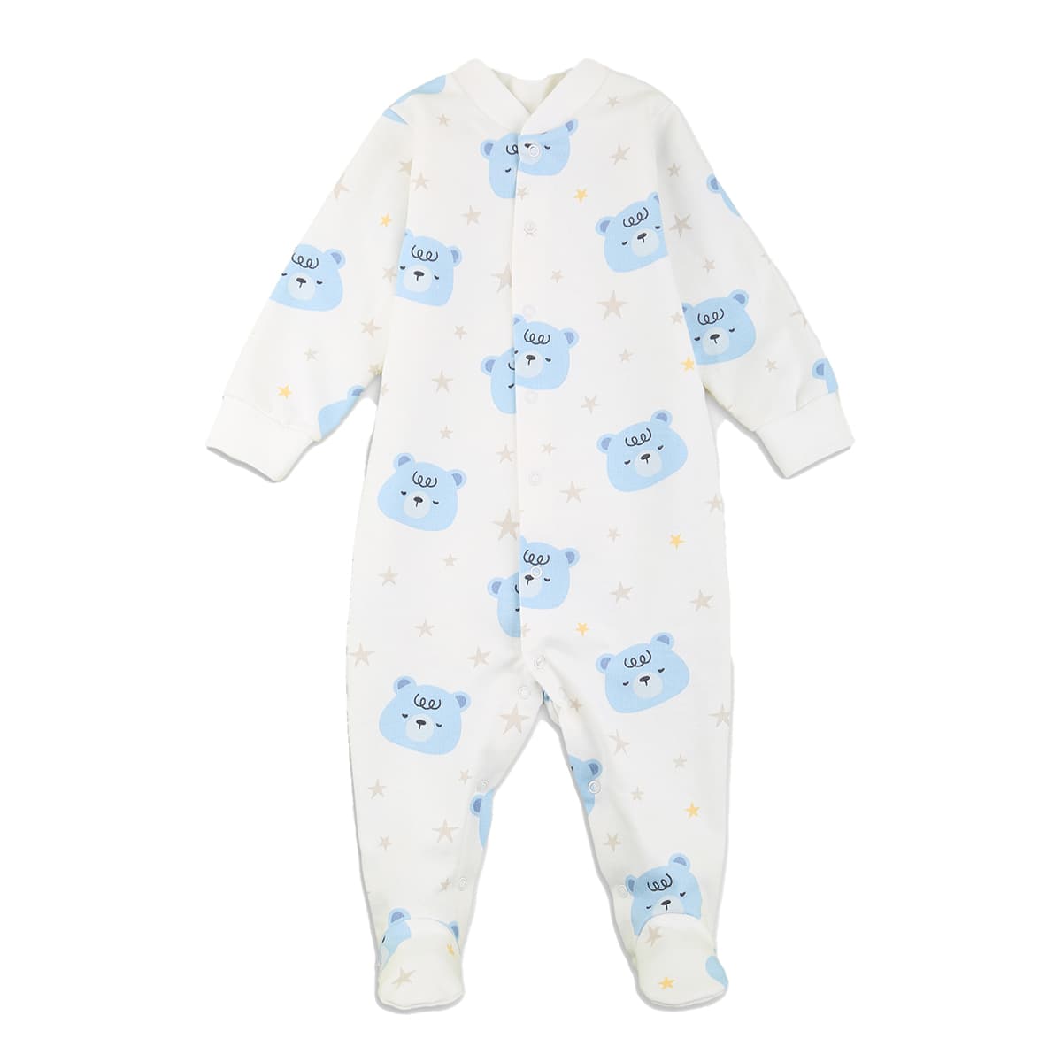 

Комбинезон утепленный Flamingo Bear dreams milk, р.  647-084 ТМ: ФЛАМИНГО, Молочный, 647-084