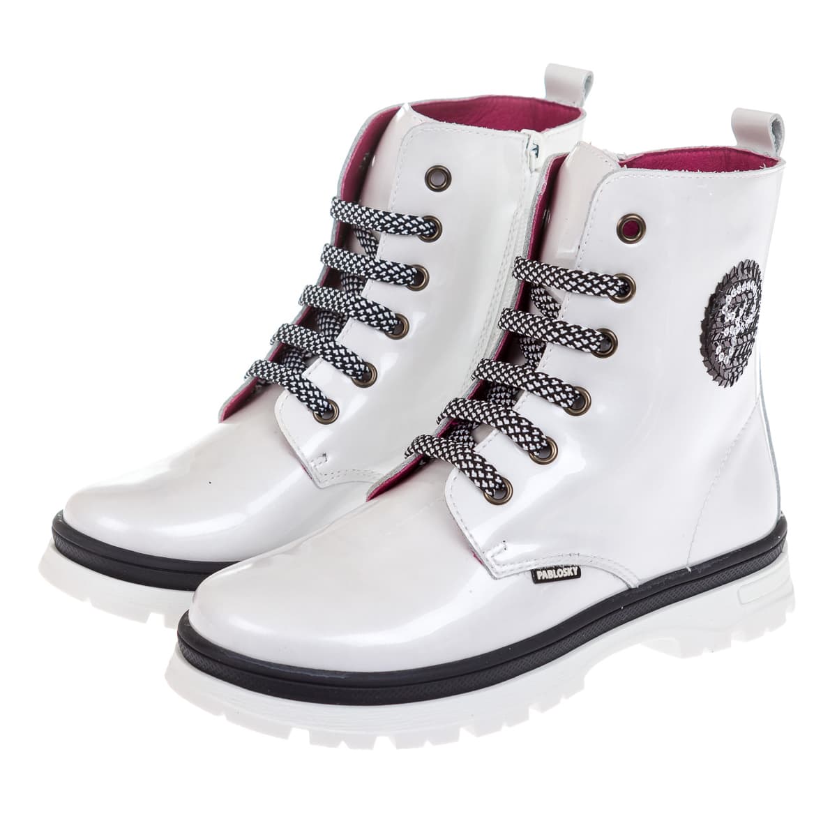 

Ботинки Pablosky Style white, р.  413009 ТМ: Pablosky, Белый, 413009