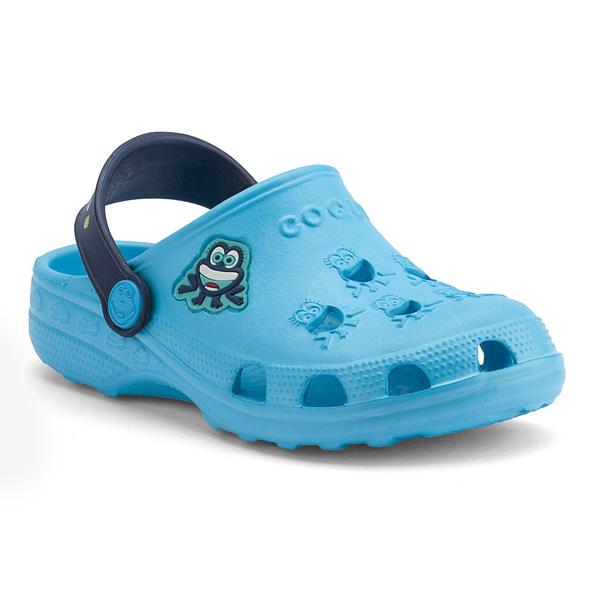 

Кроксы Coqui Little Frog blue, р. 25-26 8701-100-1821 ТМ: Coqui, Голубой с синим, 8701-100-1821