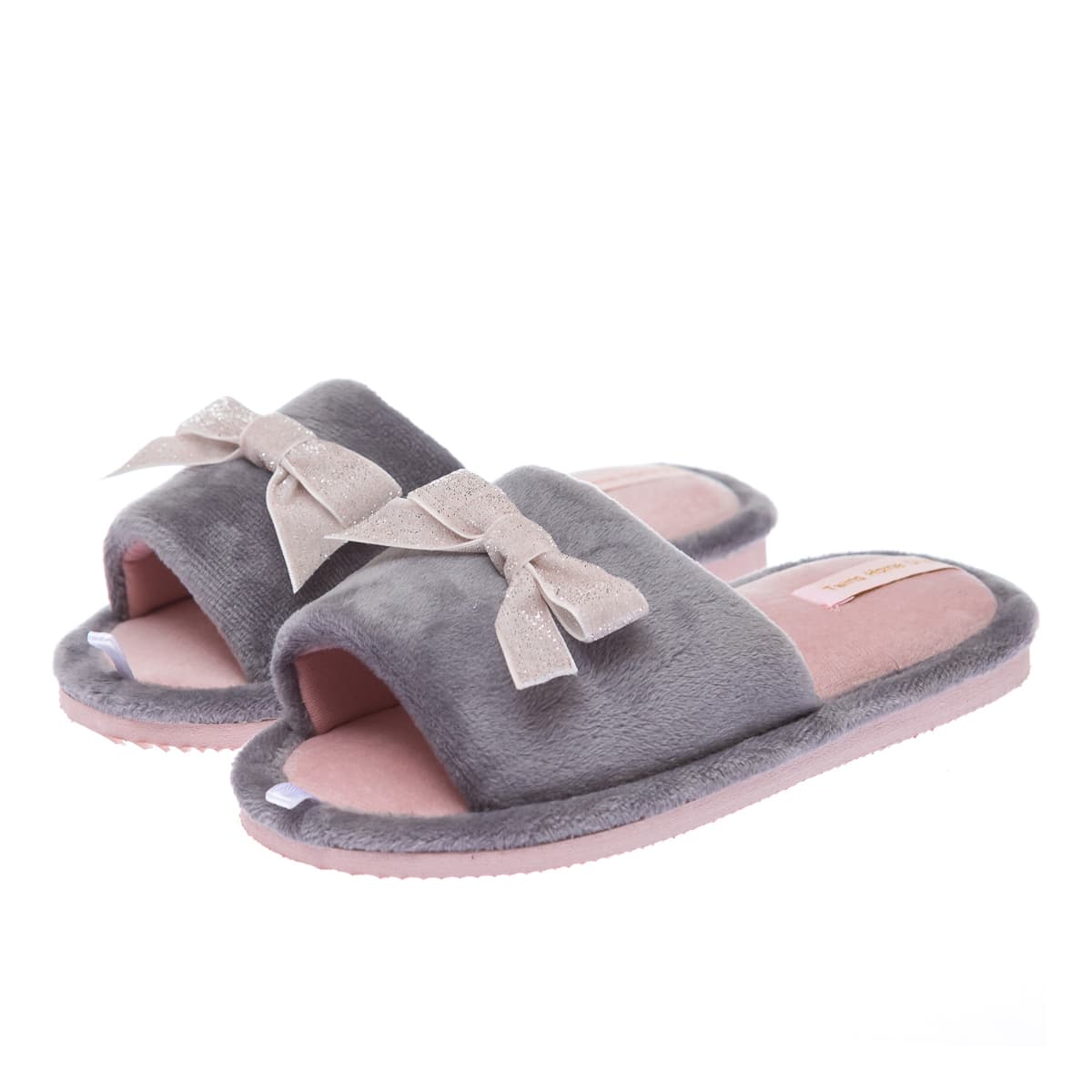 

Тапочки Twins Pink Bow, р. -31 7200 ТМ: Twins, Серый, 7200