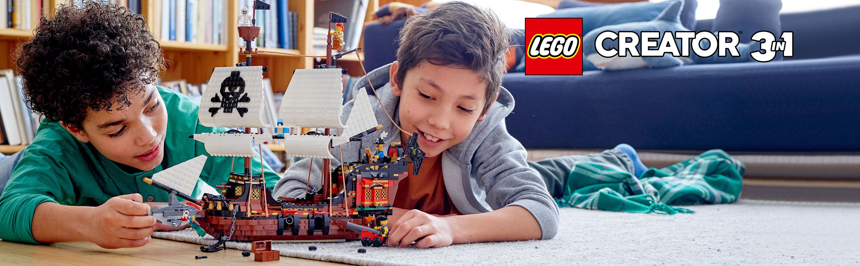 Три унікальні піратські пригоди LEGO®
