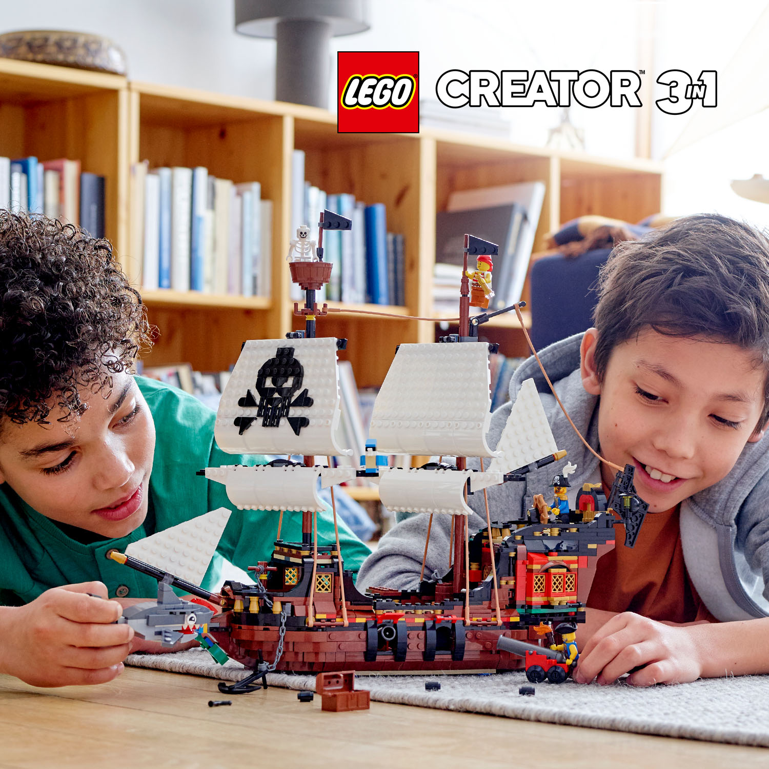 Три унікальні піратські пригоди LEGO®