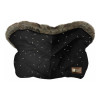 Муфта-рукавиці Kikka boo Luxury Fur Confetti Black