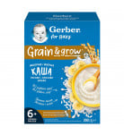 Каша суха молочна швидкорозчинна Gerber рисова з бананом від 6 міс, 200 г