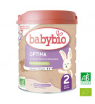 Суміш суха органічна молочна Babybio Optima 2, 800 г