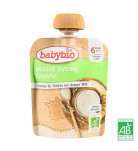 Пюре органічне Babybio на основі вівсяного молока з бананом 85 г 