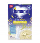 Каша молочна Humana з 5-ю злаками і бананом, 200 г