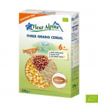 Каша безмолочна органічна дієтична Fleur Alpine Three grain 175 г