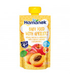 Пюре фруктове Hamanek Яблуко Абрикос, 120 г