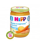 Рибно-овочеве пюре HiPP Морква та картопля з лососем 190 г