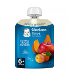 Пюре Gerber Яблуко Гарбуз Абрикос 90 г