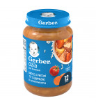 Пюре Gerber Рагу з індичкою і рисом 190 г