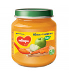 Пюре Milupa Яблуко морква 125 г