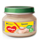 М'ясне пюре Milupa Кролик 80 г
