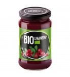 Біо конфітюр брусничний Rudolfs Bio Lingonberry 400 г