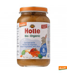 Пюре органічне Holle Овочевий мікс з рисом 220 г