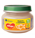 Пюре Milupa овочево-рибне Форель з овочами 80г