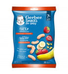 Снеки кукурудзяні Gerber Полуниця Банан 28 г