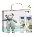 Подарунковий набір Mustela Crème Change and Gel Lavant для хлопчика