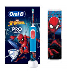 Електрична зубна щітка Oral-B Spiderman PRO kids з футляром