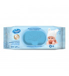 Вологі серветки Smile baby з екстрактами ромашки і алое 0+ 100 шт