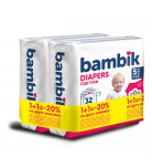 Підгузки Bambik Double Junior (11-25 кг) 64 шт