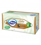 Серветки косметичні Zewa Softis Natural Soft 80 шт