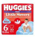 Підгузки-трусики Huggies Pants Little Movers Boys 6 (15-25 кг) 30 шт