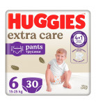Підгузки-трусики Huggies Extra Care 6 (15-25 кг), 30 шт