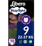 Підгузки Libero Sleep Tight 9 (22-37 кг) 10 шт