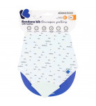 Слинявчик-бандана Kikka boo з прорізувачем Savanna Pattern Mint