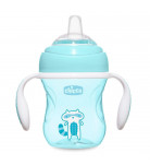 Поїльник непроливайка Chicco Transition Cup блакитний 200 мл