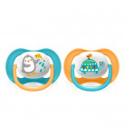 Пустушка Philips Avent Ultra Air Animal Boy 6-18 міс 2 шт