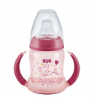 Пляшка пластикова учбова з ручками Nuk First Choice Mouse 150 мл