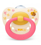 Пустушка ортодонтична Nuk Signature Квіточки та бджілка р. 1