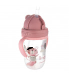 Поїльник-непроливайка Canpol babies Bonjour рожевий 270 мл
