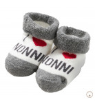 Шкарпетки BluKids Organic Cotton Grey Love, р. 50-86