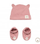 Комплект шапочка пінетки Blukids Bio Cotton 6465665