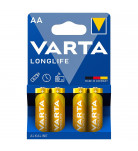 Батарейка Varta Longlife AА BLI 4 Alkaline