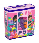 Конструктор Рожевий Mega Bloks, 80 ел